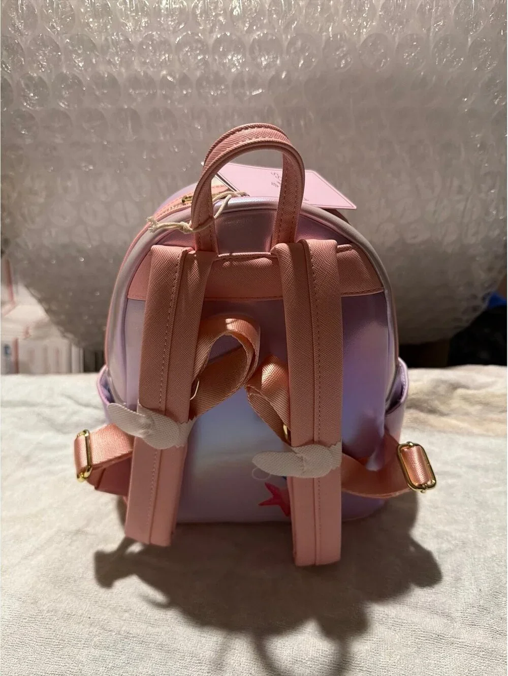 Loungefly Disney The Little Mermaid Ariel Soft Floral Mini Backpack NWT